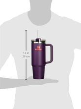 Load image into Gallery viewer, Stanley Quencher H2.0 FlowState Stainless Steel Vacuum Insulated Tumbler with Lid and Straw for Water, Iced Tea or Coffee, Smoothie and More, Plum, 30oz
