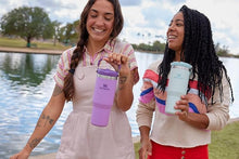 Load image into Gallery viewer, Stanley IceFlow Flip Straw Tumbler with Handle 30 oz | Twist On Lid and Flip Up Straw | Leak Resistant Water Bottle | Insulated Stainless Steel |BPA-Free | Pomelo
