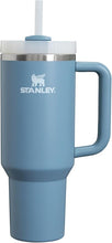 Load image into Gallery viewer, Stanley Quencher H2.0 Tumbler with Handle 40 oz | Screw Off Lid with Included Straw | Leakproof &amp; Car Cupholder Compatible for Travel | Insulated Stainless Steel Cup for Water and More | Indigo
