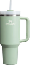 Load image into Gallery viewer, Stanley Quencher H2.0 FlowState Stainless Steel Vacuum Insulated Tumbler with Lid and Straw for Water, Iced Tea or Coffee, Smoothie and More, Matcha Cream, 40oz
