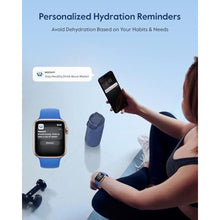 Load image into Gallery viewer, WaterH BOOST Smart Water Bottle Tracker with Reminder to Drink Water, 24oz, NavyBlue_3770
