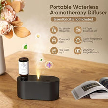 Load image into Gallery viewer, Waterless Diffuser for Home Essential Oil Diffuser, Aromatherapy Diffuser, Portable Scent Diffusers, 3 Mist Modes, Cycle Start for Bedroom, Office Studio 350-700 sq. ft Black_82
