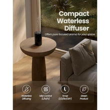 Load image into Gallery viewer, Waterless Essential Oil Diffuser, Portable Aromatherapy Diffuser with 20mL Capacity, Battery Operated Mini Scent Diffuser,3 Mist Levels &amp; Timers, Leak-Free, for Home, Car, Office (Black)_1749
