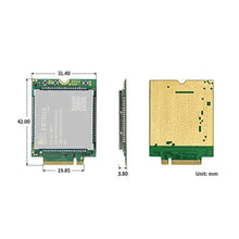 Load image into Gallery viewer, Waveshare SIM7600G-H-M.2 SIMCom Original 4G LTE Cat-4 Module Global Coverage with GNSS Support M.2 B Key Connector LTE-TDD LTE-FDD HSPA+ GSM GPRS Edge, SIMGHM_7914
