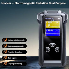 Load image into Gallery viewer, WeGoIOT 2.4" Rechargeable Nuclear Radiation Detector Geiger Counter Radiation Dosimeter, Real-time Detection of Exceeding The Standard Alarm, Four Alarm Modes,5 Dosage Units Switched_6104

