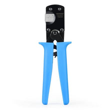 Load image into Gallery viewer, WEKESIGO Micro Connector Pin Crimping Tool 0.03-0.52mm /32-20AWG Ratcheting Crimper for Molex,JST,JAE open barrel terminals(WKS-3220N), Blue_1
