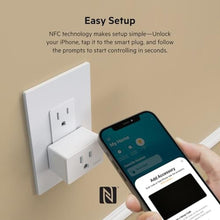 Load image into Gallery viewer, Wemo Smart Plug with Thread - Smart Outlet for Apple HomeKit - Smart Home Products, Smart Home Lighting, Smart Home Gadgets - Homekit Smart Plug - Works W/ Apple iPhone, Easy NFC Set Up, White_997
