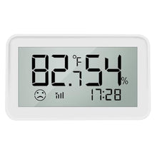 Load image into Gallery viewer, Wengart Zigbee Temperature Humidity Sensor with LCD Display, Indoor Thermometer Hygrometer for Home Assistant, Alexa (Hub Required), Remote Monitoring for Guitar Case, Humidor &amp; Greenhouse, SZT04E_Z, white_1
