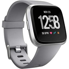 Load image into Gallery viewer, Wepro Band Compatible with Fitbit Versa 2 Bands for Women Men, Soft Band Compatible with Fitbit Versa Bands, Sport Waterproof Breathable Replacement Wristbands Strap for Versa Lite, Large, Gray_1
