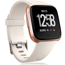 Load image into Gallery viewer, Wepro Bands Compatible with Fitbit Versa SmartWatch, Versa 2 Smart Watch and Versa Lite SE Sports Watch Band for Women Men, Large, Olive_1
