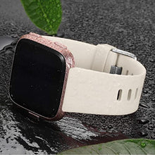 Load image into Gallery viewer, Wepro Bands Compatible with Fitbit Versa SmartWatch, Versa 2 Smart Watch and Versa Lite SE Sports Watch Band for Women Men, Large, Olive_490

