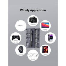 Load image into Gallery viewer, Wesdut 50-in-1 Small Screwdriver Set, [Super Durable &amp; Strong Magnetic] Tiny Torx Screwdriver Fits All Ring Doorbell, Precision Magnetic Mini Repair Tool Kit for Watch, Laptop, Eyeglass, Screw Driver, Black_5618
