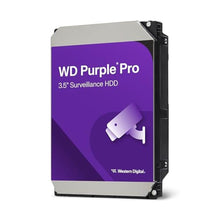Load image into Gallery viewer, Western Digital 12TB WD Purple Pro Surveillance Internal Hard Drive HDD - SATA 6 Gb/s, 512 MB Cache, 3.5" - WD122PURP_1
