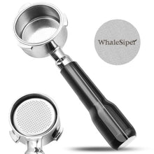 Load image into Gallery viewer, WhaleSiper 51mm Bottomless Portafilter Compatible with CASABREWS CM5418, 3700Essential, 3700Gense Espresso Machines, 3-Ears, Black_1
