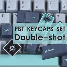 Load image into Gallery viewer, WHYSP 171-Key PBT Keycaps, Double Shot Cherry Profile Key Cap Set for Mechanical Keyboard, Compatible with Cherry MX Switches(Hammerhead Shark), HammerheadShark_6967
