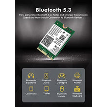 Load image into Gallery viewer, WiFi 6E Wireless Card Intel AX210 NGW Bluetooth 5.3 Tri-Band 5400Mbps Network Adapter for Laptop Support Windows 10/11 (64bit) M.2/NGFF, multicolor_5230
