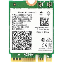 Load image into Gallery viewer, WiFi Card AX200 AX200NGW,9260 AC 9260NGW Upgrade Network Card Wi-Fi 6 WiFi Module 2 x 2 MU-MIMO Wireless Card with BT 5.0 Support Windows 10 64bit Gigabit M.2/NGFF_1

