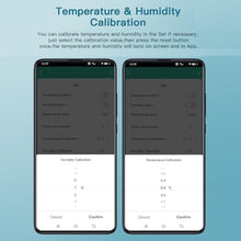 Load image into Gallery viewer, WiFi Thermometer Hygrometer: Smart Temperature Humidity Monitor with App Notification Alert, Free Data Storage Export, Accurate with Calibration, Backlight, Air Comfort Indicator, Battery Included, white_6234
