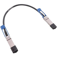 Load image into Gallery viewer, Wiitek 100GbE QSFP28 DAC Twinax Cable, 0.5 Meter 100GBASE-CR Passive Copper Cable, Compatible for Mellanox MCP1600-C0005, with Blue Pull Tab, ForMellanox_4902
