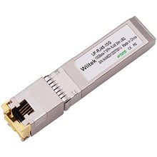Load image into Gallery viewer, Wiitek 10G SFP+ to RJ45 Copper Modules, 1.25G/2.5G/5G/10GBase-T Ethernet Copper to SFP+ Transceiver Compatible for Ubiquiti Unifi UF-RJ45-10G /uacc-cm-rj45-mg (Cat 6a/7 or Better, 30-Meter), ForUbiquiti_1
