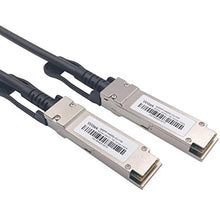Load image into Gallery viewer, Wiitek 2M QSFP+ DAC Twinax Cable, 40GbE QSFP+ Direct Attach Copper Cable,30AWG Black, for Cisco QSFP-H40G-CU2M, Dell, Ubiquiti, D-Link, Juniper, Huawei, Mellanox, Mikrotik, SuperMicro, BlackCopper_4753
