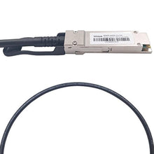 Load image into Gallery viewer, Wiitek 2M QSFP+ DAC Twinax Cable, 40GbE QSFP+ Direct Attach Copper Cable,30AWG Black, for Cisco QSFP-H40G-CU2M, Dell, Ubiquiti, D-Link, Juniper, Huawei, Mellanox, Mikrotik, SuperMicro, BlackCopper_4754
