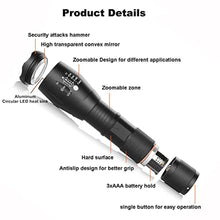 Load image into Gallery viewer, WINDFIRE Green Light LED Flashlight 1000 Lumens Hunting Coyote Hog Varmint Tactical Flashlights Predator Light 250 Yards 1 Mode Zoomable Torch for Night Hunting Fishing (No Battery Included), GreenLight_1718

