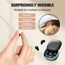 Load image into Gallery viewer, Wireless Bluetooth Small Invisible Mini Earbuds in Ear ENC Noise Cancelling Soft Headphones Micro Ear Buds for Smaller Ears Hidden Tiny Earphones with Mic for iPhone Android Work Sleep Sports_2492
