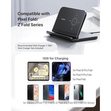 Load image into Gallery viewer, Wireless Charger for Samsung Z Fold 7/Google Pixel 10 Pro Fold, Fast Foldable Phone Charger Station Stand for Samsung Galaxy Z Fold 6/5/4/3/Pixel 9 Pro Fold/Pixel Fold, SwanScout 503S (No Adapter)_7336
