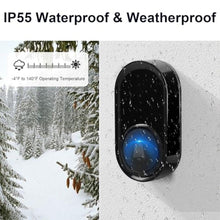Load image into Gallery viewer, Wireless Doorbell, Wireless Doorbell for Classroom 3 Buttons 2 Receivers, Black_527
