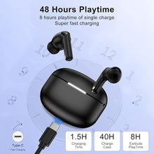 Load image into Gallery viewer, Wireless Ear Buds Earbuds Wireless Bluetooth 5.4 Headphones for Samsung S26, Black_506
