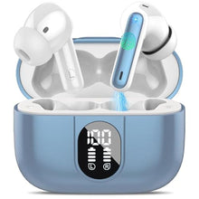 Load image into Gallery viewer, Wireless Earbuds 2024 Bluetooth 5.3 Headphones HiFi Stereo, 40H Playtime in-Ear Earbud, Bluetooth Earbuds with LED Power Display, IP7 Waterproof Wireless Earphones Sport Headset for Android iOS, Skyblue_1
