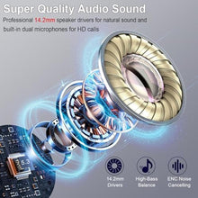 Load image into Gallery viewer, Wireless Earbuds Bluetooth 5.3 Earbuds Hi-Fi Stereo, 2024 Ear Buds with 4 ENC Mics, 3g Mini Bluetooth Headphones in Ear, 30H USB-C LED Charging Case, IP7 Waterproof Wireless Earphones for Android iOS, Black_704
