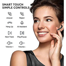 Load image into Gallery viewer, Wireless Earbuds,Bluetooth 5.3 Headphones Noise Cancelling Air Buds Pods 3D Stereo Ear pods in-Ear Ear Bud Built-in Mic IPX7 Waterproof Earphones Sport Headsets for iOS/Samsung/Android, BlackEarpods_391
