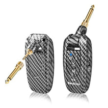 Load image into Gallery viewer, Wireless Guitar System 2.4GHz 2 Modes, 250 Rotatable (K6), CarbonFiber_1
