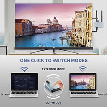Load image into Gallery viewer, Wireless HDMI Transmitter and Receiver - Plug &amp; Play 2.4/5GHz Streaming Video/Audio from Laptop, PC to HDTV/Projector/Monitor, Sliver_7507
