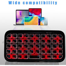 Load image into Gallery viewer, Wireless Keyboard Rechargeable Bluetooth 3.0 Super Mini Silent Cordless Keybaord, Compact Portable Small Pocket Travel Keypad Slim Wireless Keyboard for Computer Laptop PC Notebook Smartphones Tablets, Black_6738
