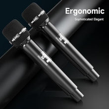 Load image into Gallery viewer, Wireless Microphones, Wireless Microphone with One-to-One Chip Connection, Less latency, 200FT Range, 40H Rechargeable Battery,Plug and Play, Ergonomic Design, Microphone for Singing, Speaker, Party, AQ_5562
