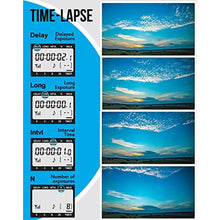 Load image into Gallery viewer, Wireless Timer Shutter Release Compatible with Canon Cameras, AODELAN Intervalometer Remote Control for R6 R 60D 70D 80D 600D M6 T6i; Replaces Canon RS-60E3, Fujifilm RR-100 and Olympus RM-CB2, black_8171
