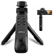 Load image into Gallery viewer, Wireless Vlogging Tripod Grip with Remote Shutter &amp; Zoom Control for Sony ZV-1, A7 III, A6600, ZV-E10, A6400, A6100, A7R IV, ZV-1F, A7R III, A9 II GP-VPT2BT Replacement for Travel &amp; Self Recording, BlackforSony_1

