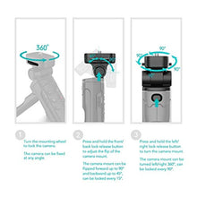 Load image into Gallery viewer, Wireless Vlogging Tripod Grip with Remote Shutter &amp; Zoom Control for Sony ZV-1, A7 III, A6600, ZV-E10, A6400, A6100, A7R IV, ZV-1F, A7R III, A9 II GP-VPT2BT Replacement for Travel &amp; Self Recording, BlackforSony_895
