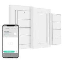 Load image into Gallery viewer, Wireless Zigbee Smart Button, 4-Way Remote Switch and Scene Controller, White_1
