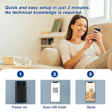Load image into Gallery viewer, WIWACAM 2K WiFi Camera with 5000mAh Battery, Ultra HD Night Vision Motion Video-Only, 8_1256

