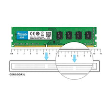 Load image into Gallery viewer, Wlizedle DDR3/DDR3L 8GB RAM 1600MHz CL11 UDIMM, Desktop Memory Module PC3-12800/PC3L-12800 240-Pin 1.35V/1.5V 2Rx8 Dual Rank Non-ECC Unbuffered PC Computer RAM Stick Upgrade - Green_2020
