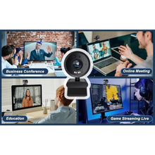 Load image into Gallery viewer, wo-we Windows Hello Face Recognition 4K UHD Webcam for Instant Login with Windows 11, 120 Degree View Webcam Desktop Laptop PC_1941
