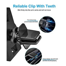 Load image into Gallery viewer, woleyi Air Vent Car Tablet Mount, AC Vent Tablet Holder for Car, Universal Tablets Clamp Vent Clip, Compatible with iPad Pro Air Mini, iPhone, Galaxy Tabs, Z fold, Switch and More 4.7-11" Devices, Black_3370
