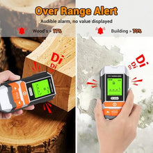 Load image into Gallery viewer, Wood Moisture Meter, 2 in 1 Pin &amp; Pinless Moisture Tester, Digital Humidity Sensor Detector for Wood Firewood Drywall Floor Woodworking, Water Leak Detector for Building Home_4
