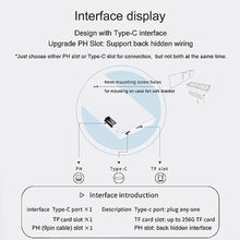 Load image into Gallery viewer, WOWNOVA 8.8" Computer Temp Monitor (Dynamic Theme Supported), 1 Click 1 Cable to Get Started Quickly PC Temperature Display Sensor Panel IPS Mini Secondary Screen CPU RAM HDD Data FPS Monitor (White)_7576
