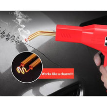 Load image into Gallery viewer, Wrdlosy 220W Plastic Welder Kit, Auto Bumper Repair Tool with 800 Staples, Red_7989
