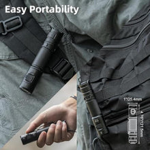 Load image into Gallery viewer, WUBEN C3 Rechargeable Flashlight 1200 High Lumens Super Bright, LED Tactical Flashlights, Powered EDC Flash Light IP68 Waterproof, 6 Light Modes for Camping, Emergency, Outdoor, Rescue, Inspection, Gray_913
